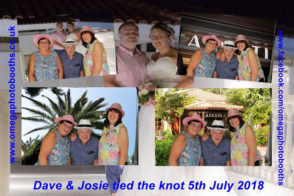 Josie & Dave's wedding  | View more photos from the event at gallery.omegaphotobooths.co.uk/u/Omega-Photobooths/Josie-Daves-wedding